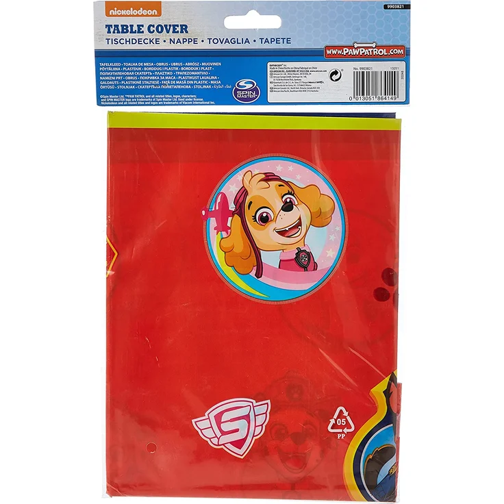 Amscan Tischdecke | Tischtuch 120 x 180 cm | Paw Patrol | Kinder Geburtstag | Party – Bild 2