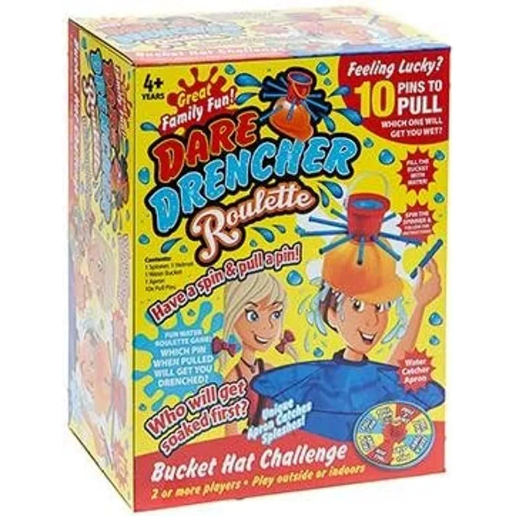 PMS Dare Drencher Roulette - Familienspiele - Gesellschaftsspiele - Kinderspielzeug