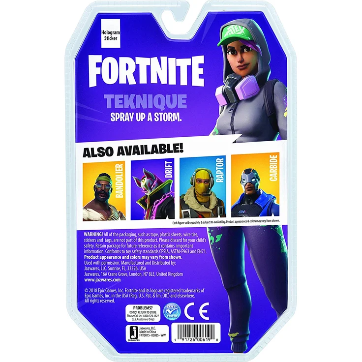 Jazwares - Fortnite Figur Teknique - Spielfigur – Bild 7