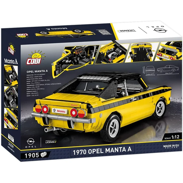 COBI - 1970 Opel Manta A (24339) – Bild 2