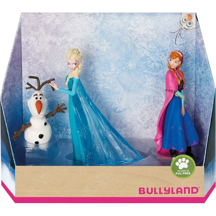 Bullyland 13446 - Walt Disney, Die Eiskönigin - Elsa, Anna und Olaf