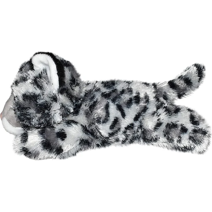 Wild Republic - 16235 - Hug ems Schneeleopard Plüschtier - 18 cm - grau – Bild 5