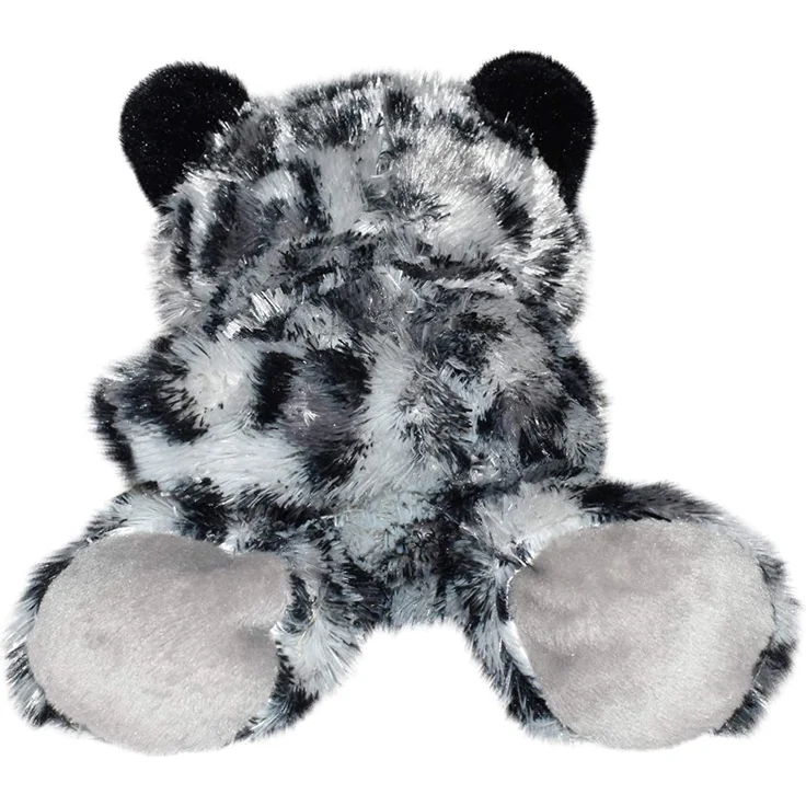 Wild Republic - 16235 - Hug ems Schneeleopard Plüschtier - 18 cm - grau – Bild 3