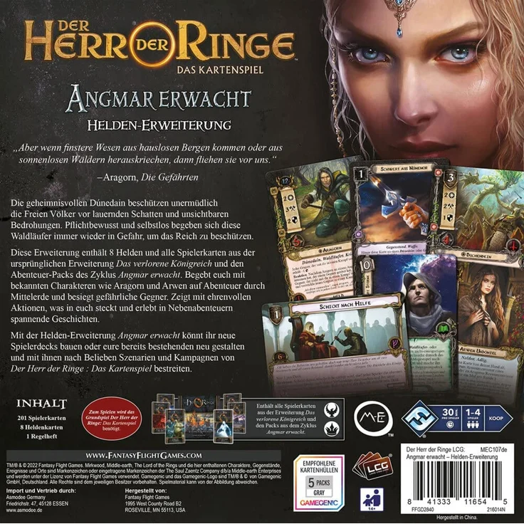 Der Herr der Ringe: Das Kartenspiel – Angmar erwacht (Helden-Erw. ) - Preisvergleich – Bild 6