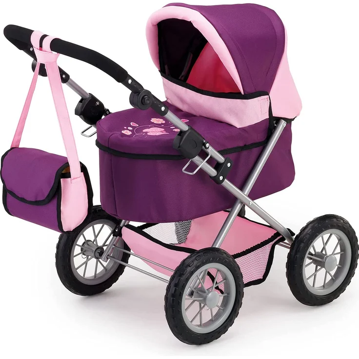 Bayer Design 13057 - Puppenwagen Trendy, pflaume – Bild 1