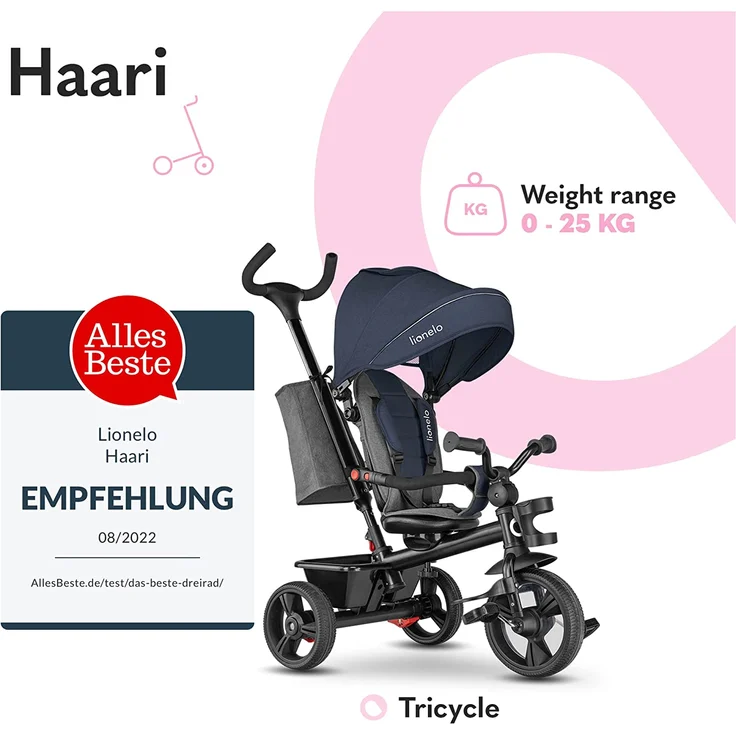 Lionelo Tricycle Haari – Bild 2
