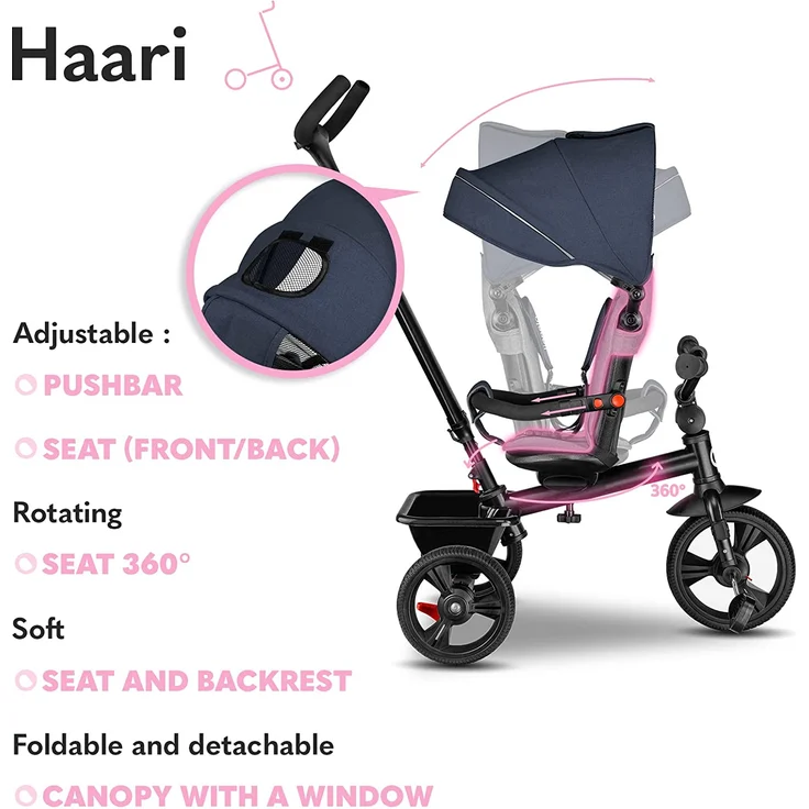 Lionelo Tricycle Haari – Bild 4