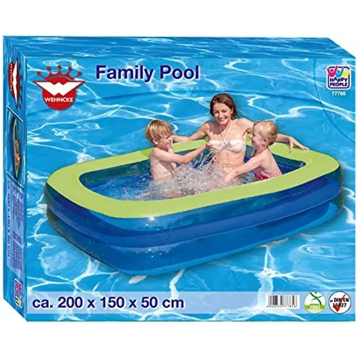 Happy People Aufblaspool Family-Pool 200 x 150 x – Bild 3