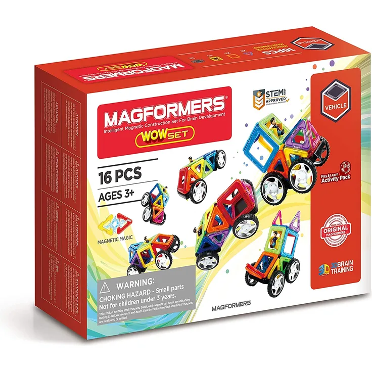 Magformers 707004 Wow Spielzeug Set Konstruktionsspielzeug