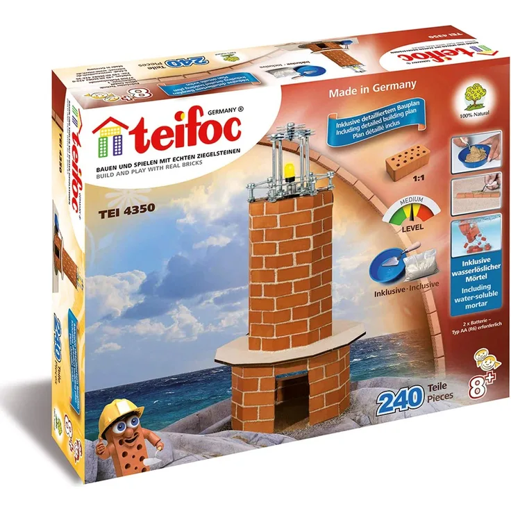 Eitech Teifoc Käten Leuchtturm Steinbausatz TEI4350