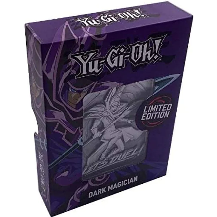 Yu-Gi-Oh! Dark Magician Metal Card - Limited Edition