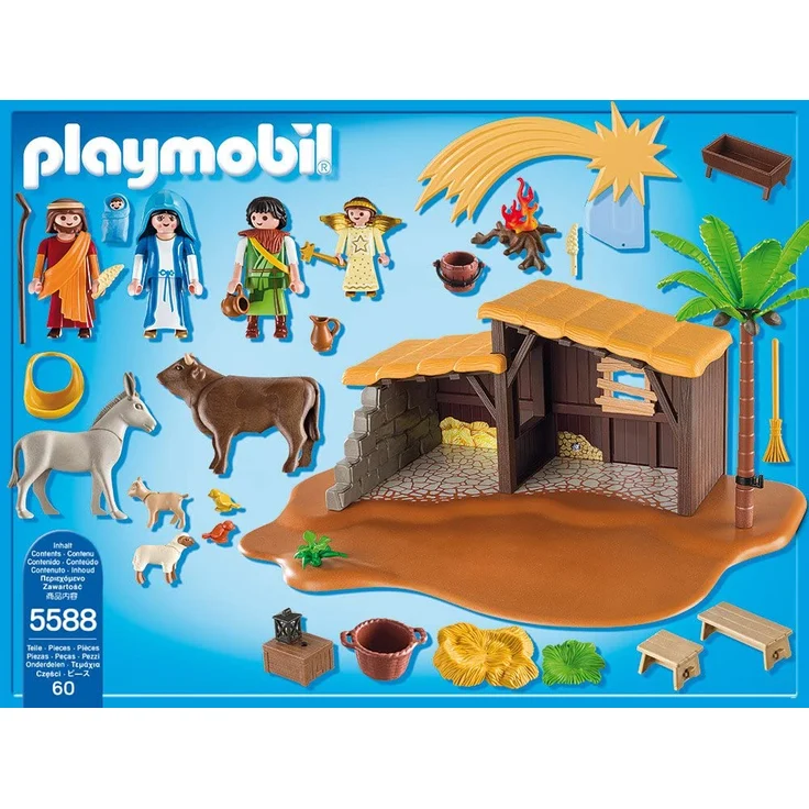 Playmobil 5588 - Große Weihnachtskrippe – Bild 3