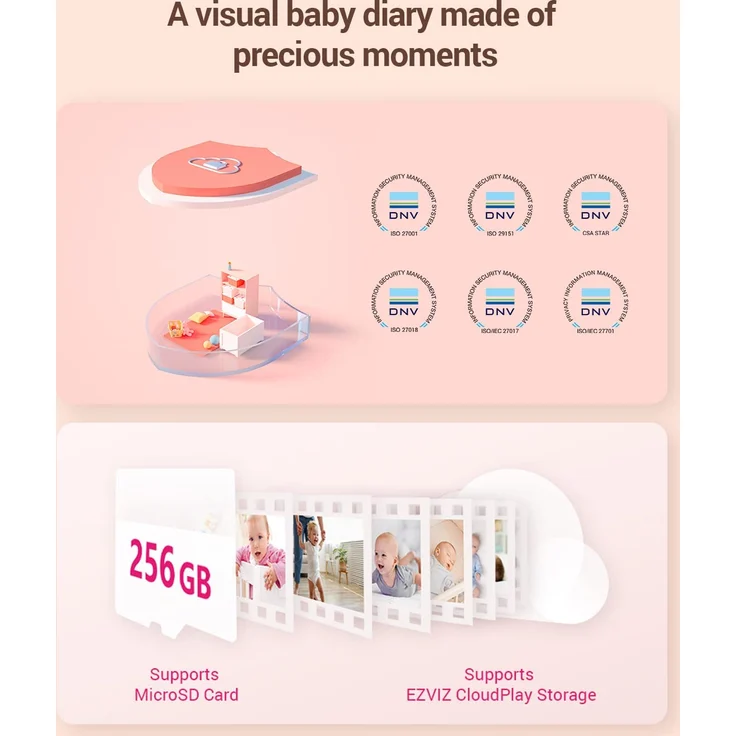 Ezviz Babyphone Ezviz BM1 Aqua Bear - Preisvergleich – Bild 8