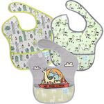 Bumkins S3-BN3 Super Bib 3 Pack, Mehrfarbig