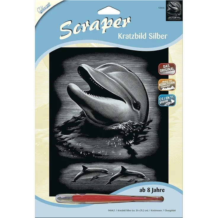Mammut Scraper Silber gross - Delfin(136026)