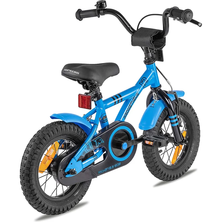 Prometheus Bicycles Kinderfahrrad Hawk, 1 Gang, 12 Zoll, RH 22 cm, blau – Bild 5