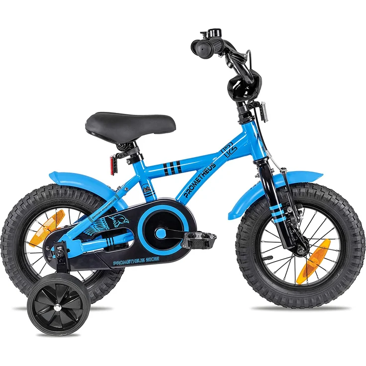 Prometheus Bicycles Kinderfahrrad Hawk, 1 Gang, 12 Zoll, RH 22 cm, blau – Bild 2