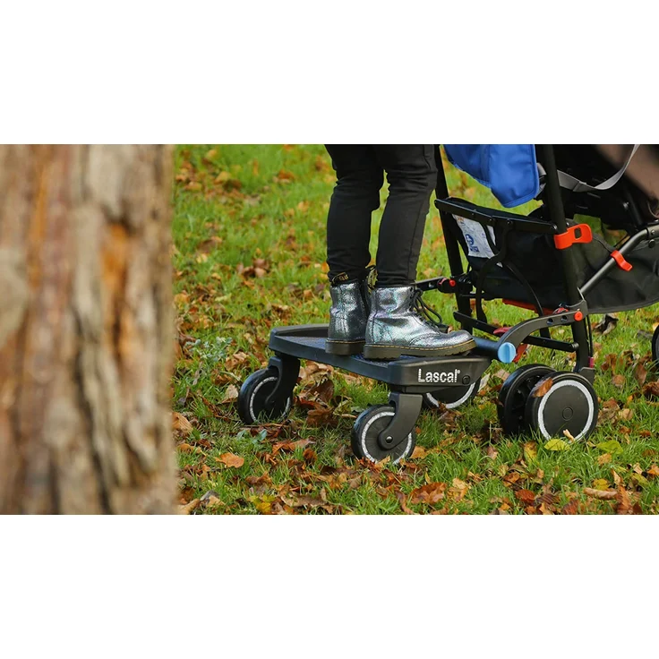 Lascal 'Maxi' Buggyboard Maxi Schwarz, universell einsetzbar – Bild 3
