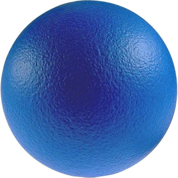 Schaumstoffball beschichtet, Ø 7 cm, blau