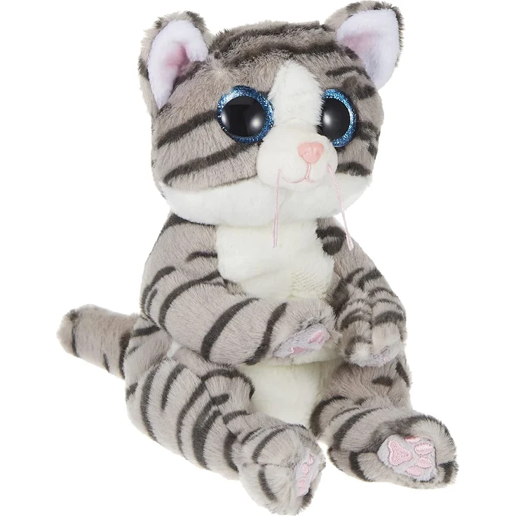 Ty Mitzi Katze Grau-Beanie – Bild 1