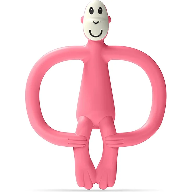 MATCHSTICK MONKEY Beißring MM Affe rosa 624667 – Bild 1