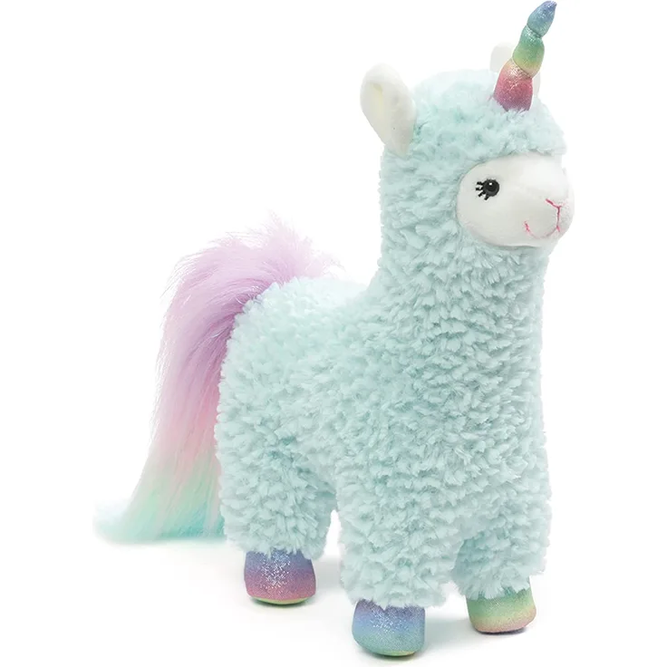 Gund 6055509 - Plüschfigur, 30 cm, Lamacorn Candy