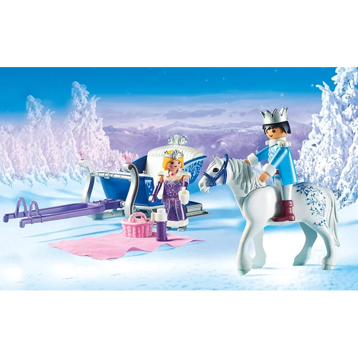 PLAYMOBIL Magic 9474 Schlitten mit Königspaar, Ab 4 Jahren – Bild 4