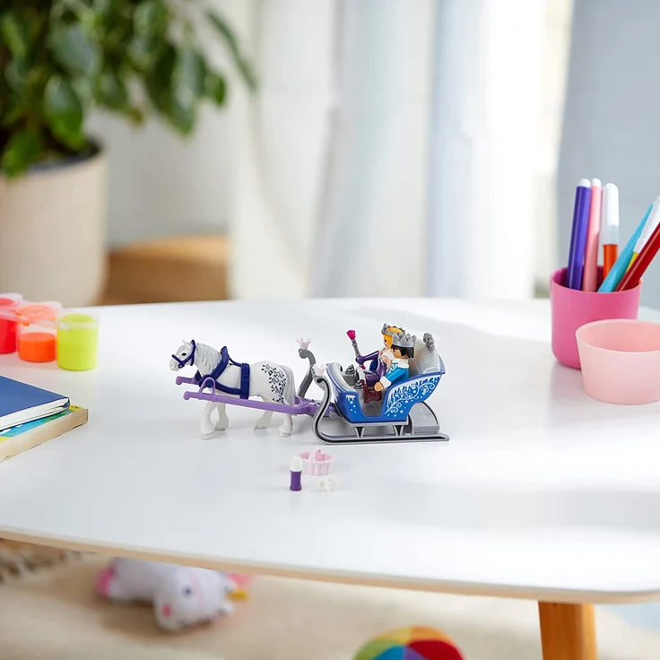 PLAYMOBIL Magic 9474 Schlitten mit Königspaar, Ab 4 Jahren – Bild 6