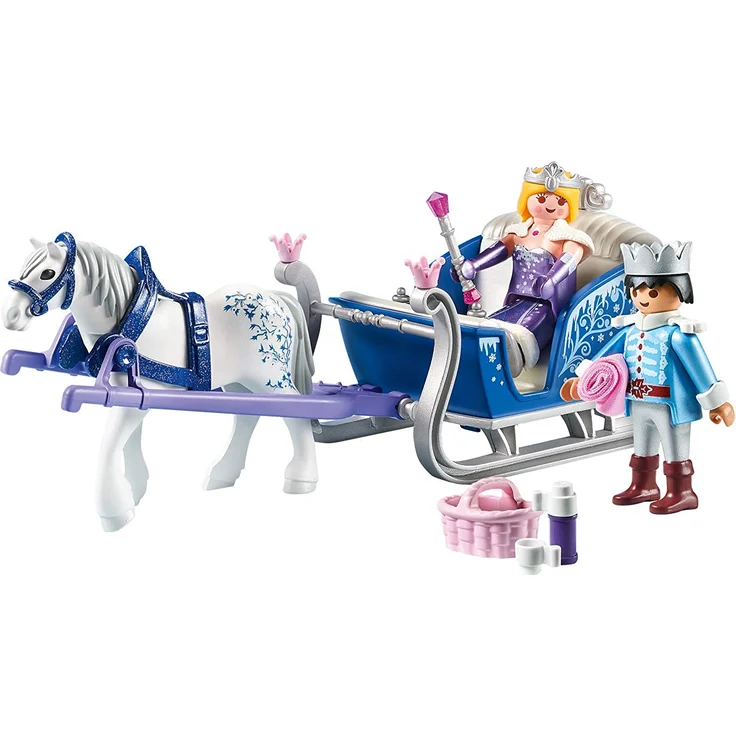 PLAYMOBIL Magic 9474 Schlitten mit Königspaar, Ab 4 Jahren – Bild 2