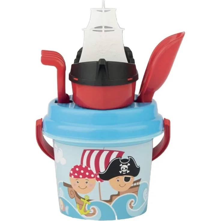 Simba 107114082 - Pirat Baby Eimergarnitur Sandspielzeug
