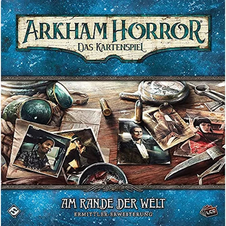 Asmodee Arkham Horror: LCG - Am Rande der Welt, Ermittler Erweiterung, Kartenspiel, Deckbau, Deutsch – Bild 2