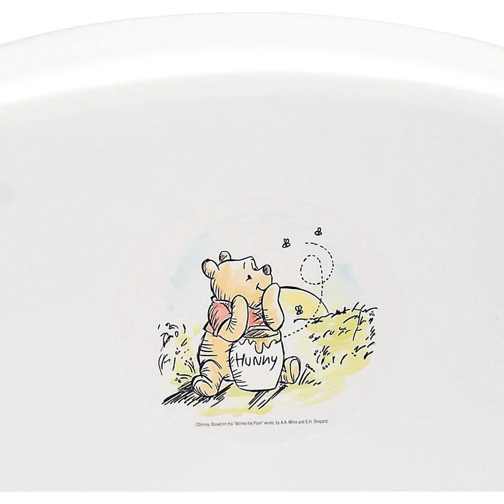 keeeper Winnie Puuh Ergonomische Babywanne mit Stöpsel, Ab 0 bis ca. 12 Monate, 100 cm, Maria, Weiß – Bild 4