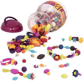 B. toys 500 Teile Spielzeug Schmuck – Bunte Pop Perlen