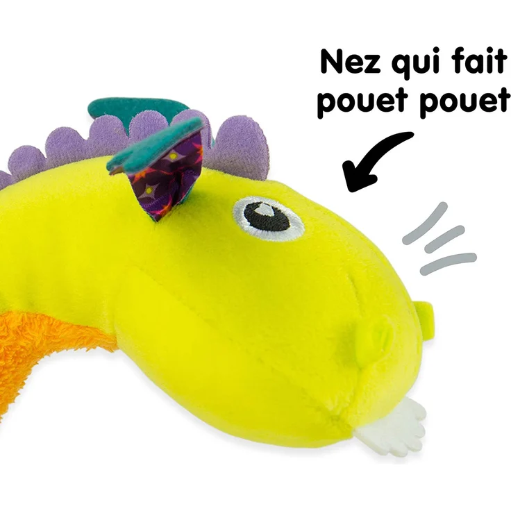 Lamaze Baby Spielzeug 'Diego, der fliegende Drache' Clip & Go, Hochwertiges Kleinkindspielzeug, Greifling Anhänger zur Stärkung der Eltern-Kind-Beziehung, Geschenke zur Geburt, ab 0 Monaten - Preisvergleich – Bild 1