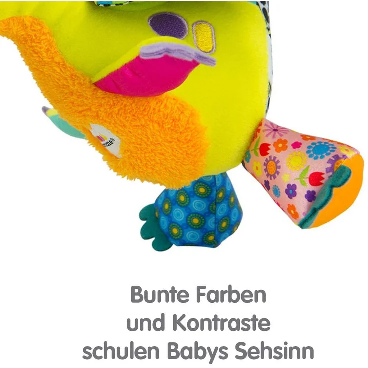 Lamaze Baby Spielzeug 'Diego, der fliegende Drache' Clip & Go, Hochwertiges Kleinkindspielzeug, Greifling Anhänger zur Stärkung der Eltern-Kind-Beziehung, Geschenke zur Geburt, ab 0 Monaten - Preisvergleich – Bild 9