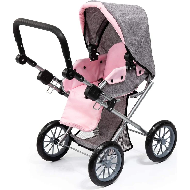 Bayer Design Puppenwagen City Star grau – Bild 3