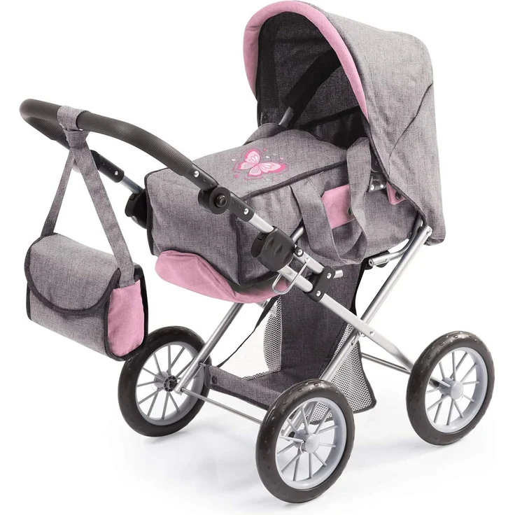 Bayer Design Puppenwagen City Star grau – Bild 1