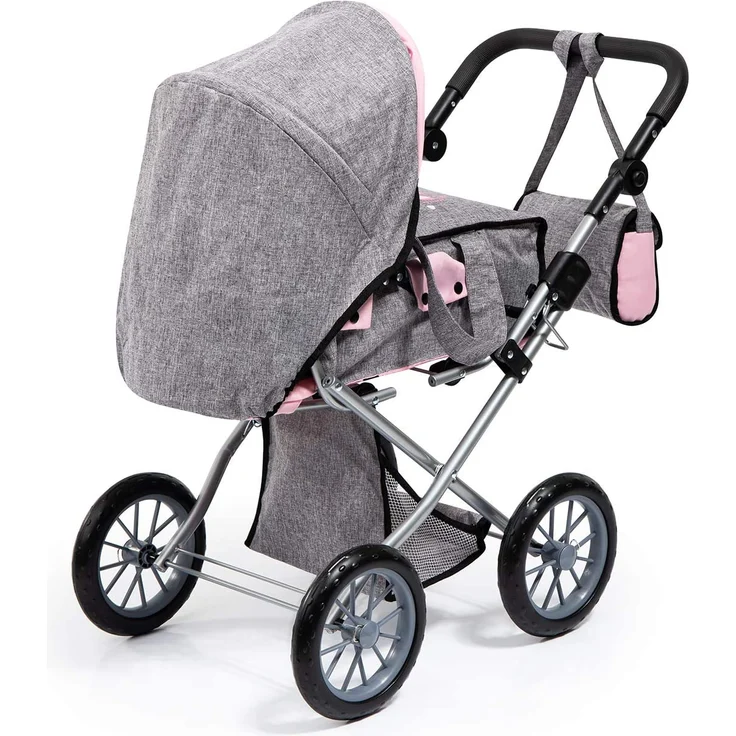 Bayer Design Puppenwagen City Star grau – Bild 2