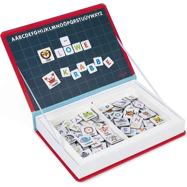 Janod J02713 Magneti'Book Alphabet Lernspielzeug, Deutsch – Bild 4