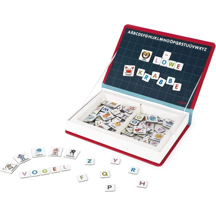 Janod J02713 Magneti'Book Alphabet Lernspielzeug, Deutsch – Bild 8