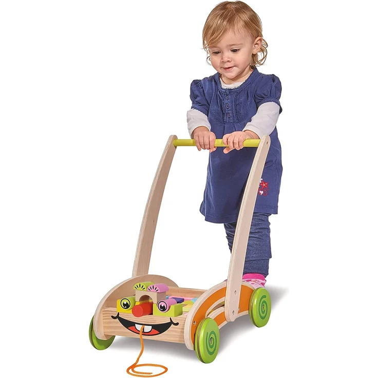 Eichhorn 100001833 Spiel-und Lauflernwagen, Bunt - Preisvergleich – Bild 2