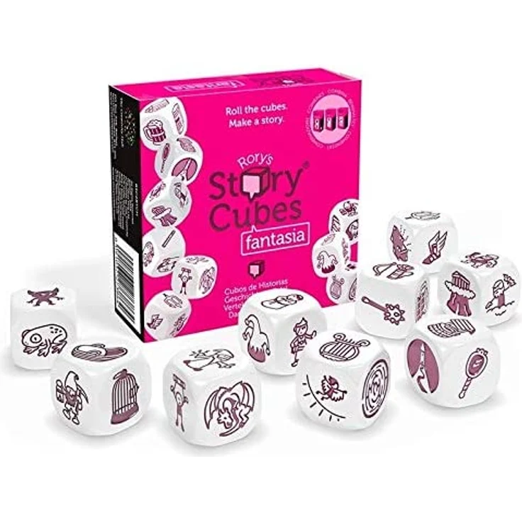 Asmodee Story Cubes Fantasia Multicolor (Rory's ADECHSC0004 – Bild 2