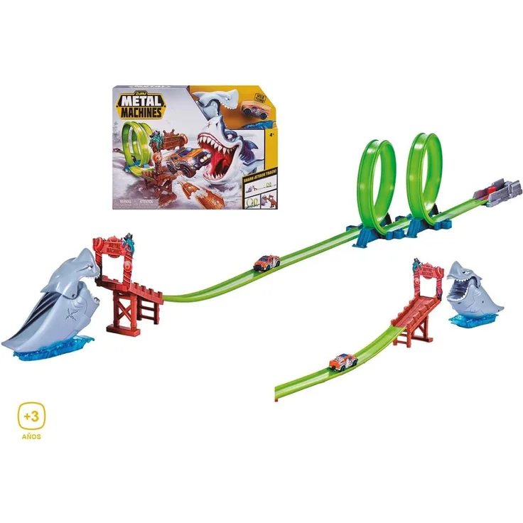 Zuru Metal Machines Rennbahn - Shark Attack