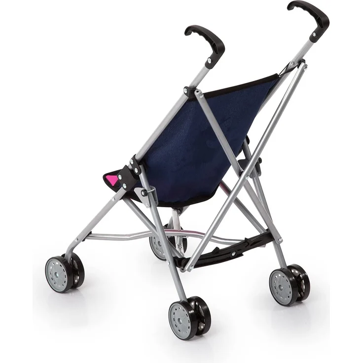 Bayer Design 30154AA Puppen Buggy, blau, Einhorn – Bild 3