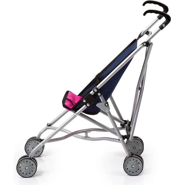 Bayer Design 30154AA Puppen Buggy, blau, Einhorn – Bild 2