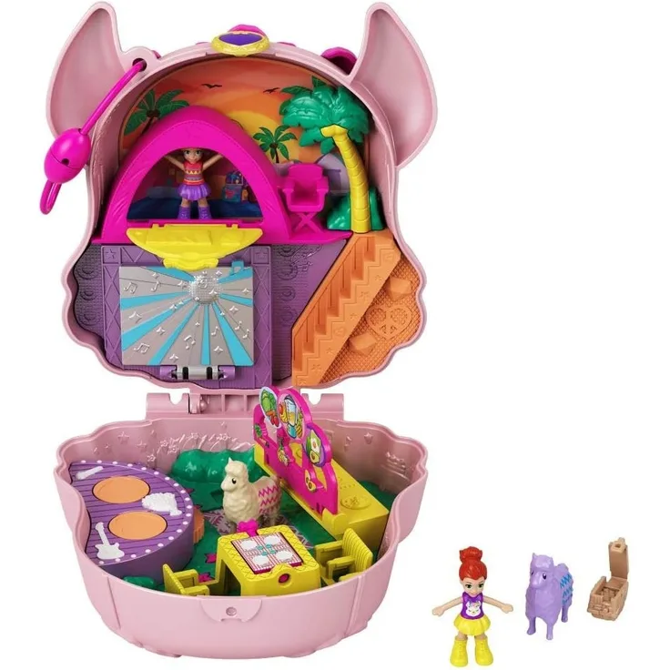 Polly Pocket Lama-Musikparty Schatulle