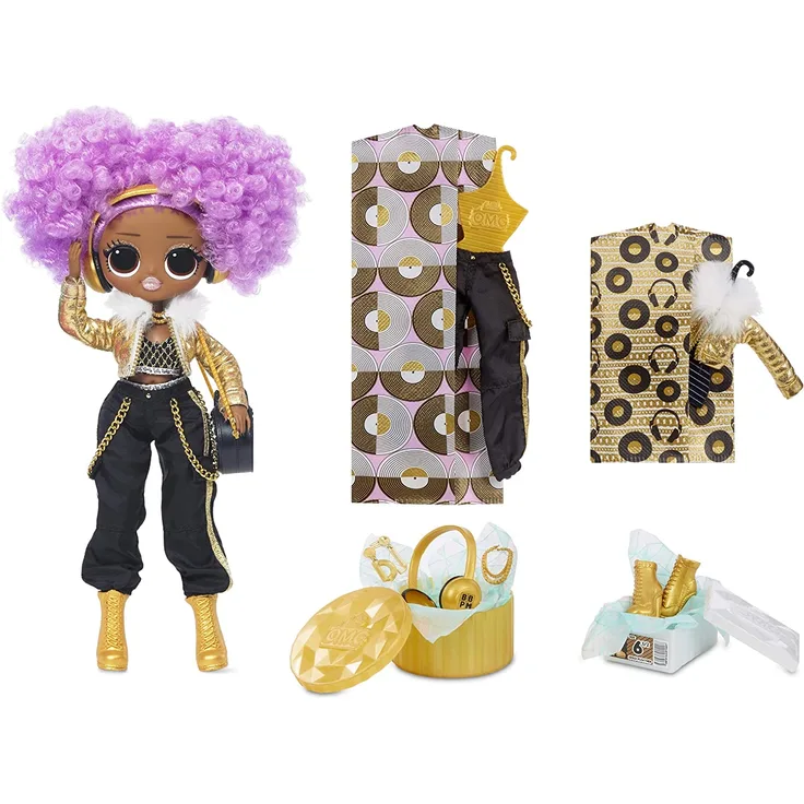 MGA - O. M. G. CORE - L. O. L. Surprise OMG 3. 8 Doll- 24K DJ