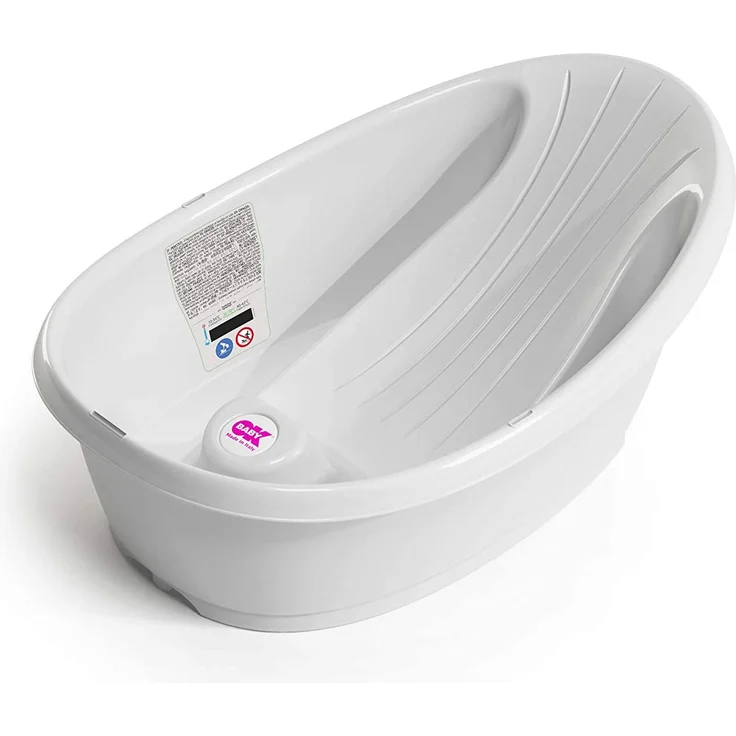 OK Baby Baby-Dusch-Badewanne Onda Weiß – Bild 1