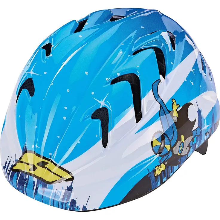 Prophete Unisex Jugend Kleinkinder-Fahrradhelm, Gr. 44-48 cm, blau, -GS Zertifiziert Kinder