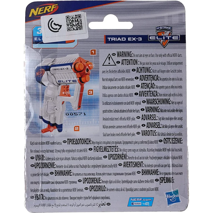 Nerf N-Strike Elite Triad, Spielzeugblaster – Bild 2